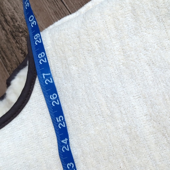 DRIZA-BONE 100% Australian Wool Collared Coat Liner Button-In Wool XXL - Picture 7 of 9